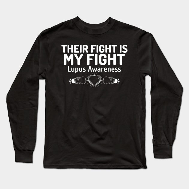 Lupus Awareness Long Sleeve T-Shirt by Advocacy Tees